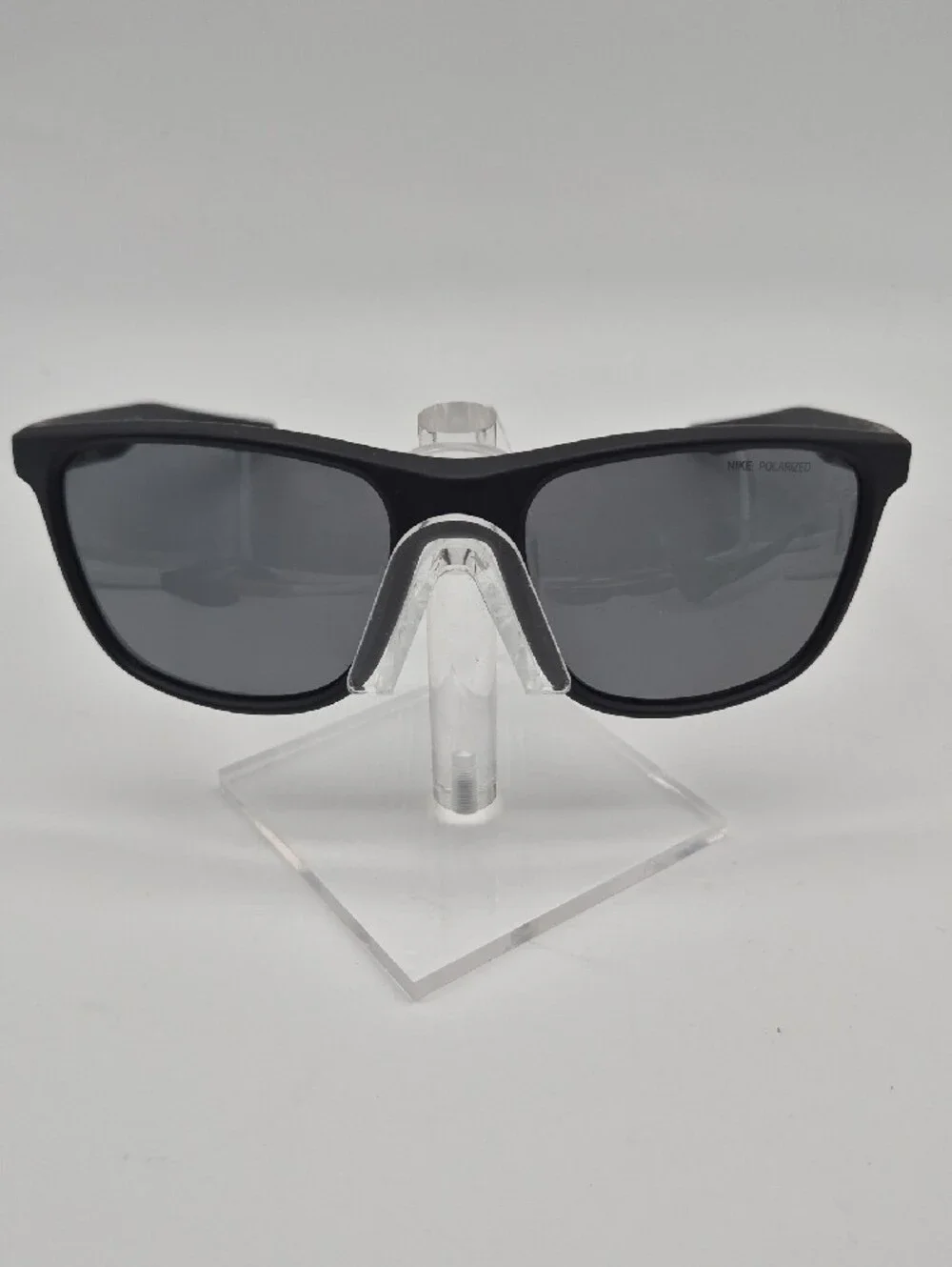Nike Essential Endeavor Men's Black Frame Sunglasses with Gray Polarized Lenses